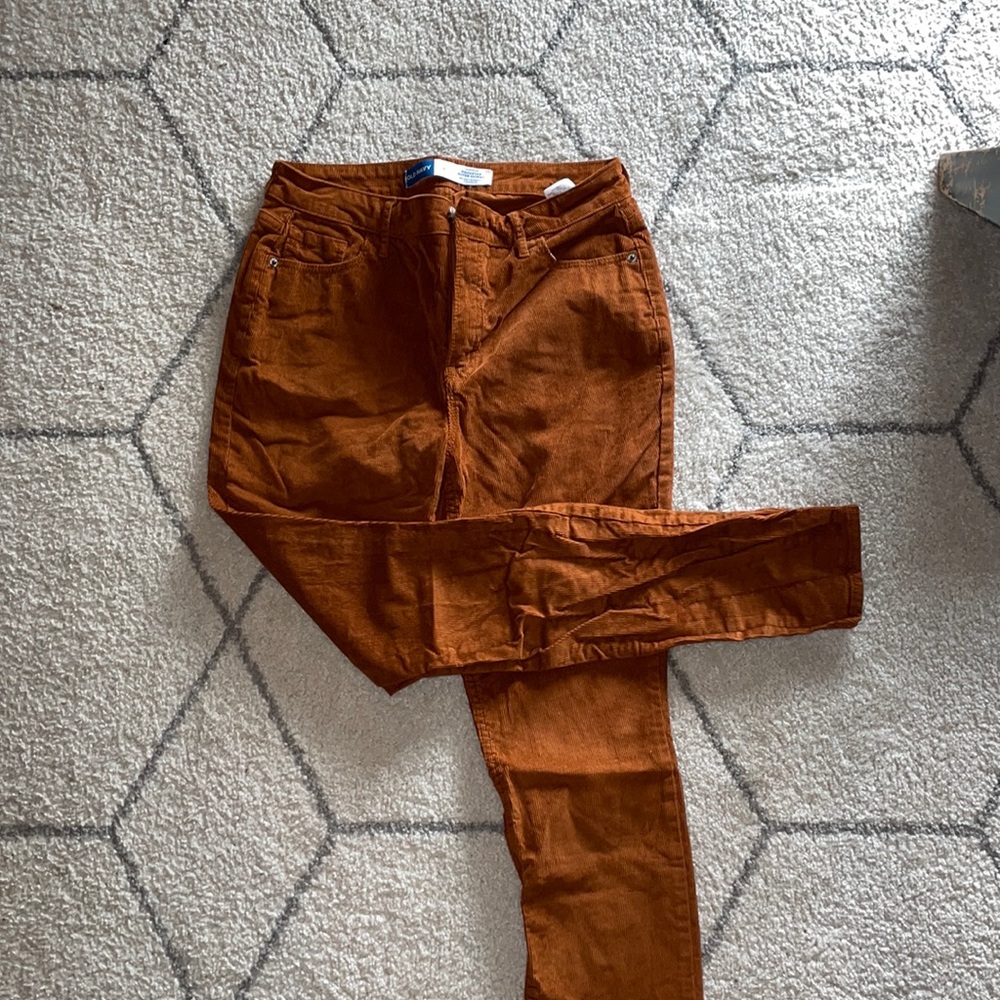 Burnt Orange Corduroy pants